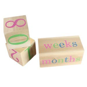 🌿BB Blocks Age Blocks - Blue & Pink (Wk,Mo,Yr)🌿